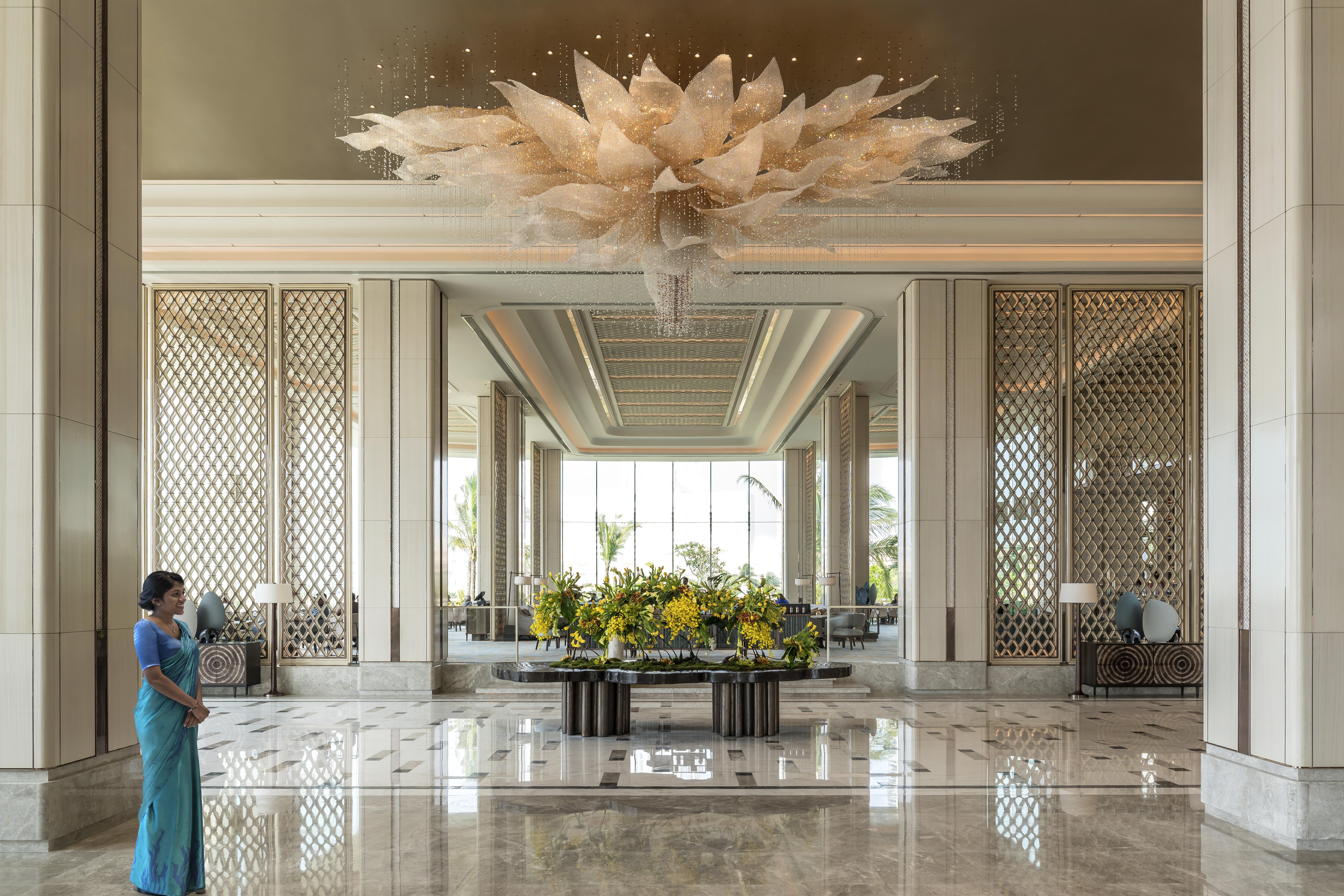Shangri-La Коломбо Экстерьер фото The lobby of the hotel