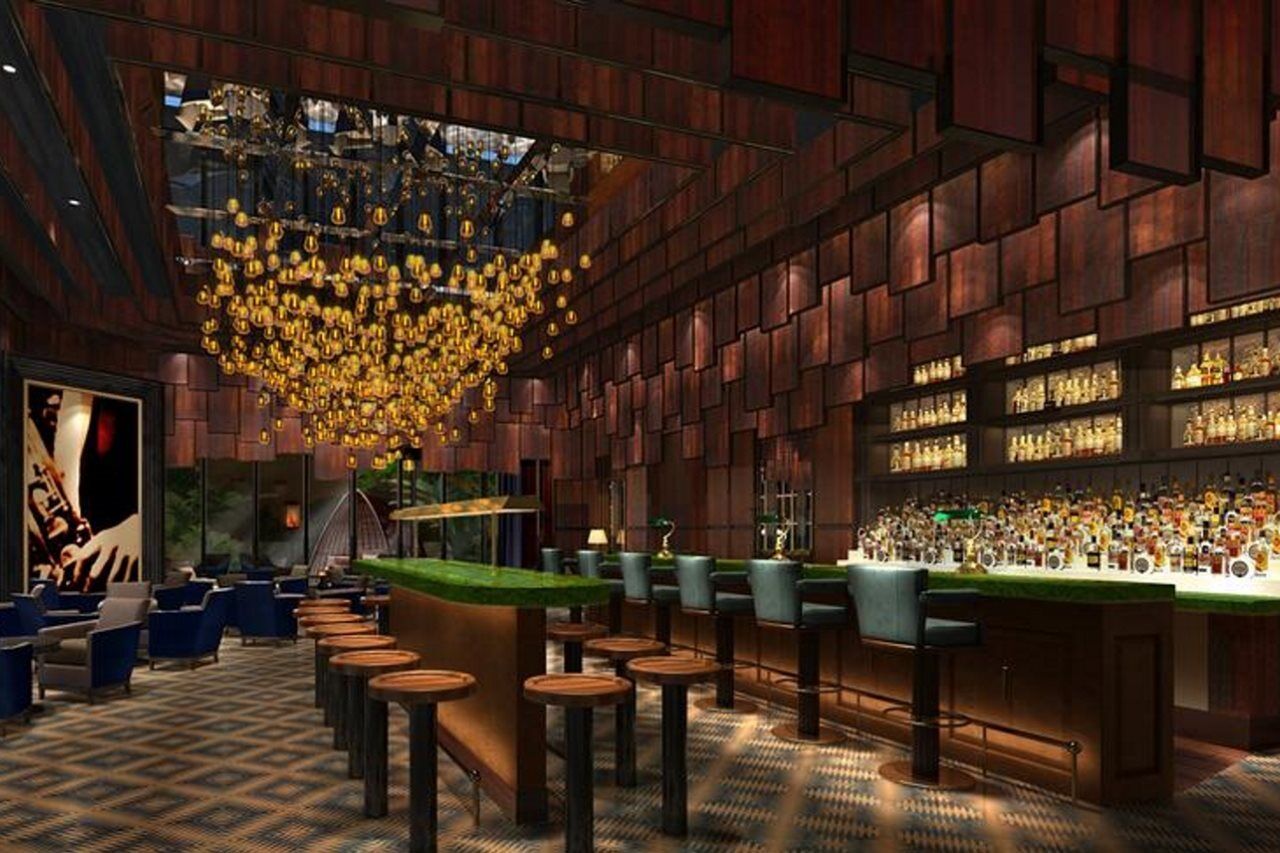 Shangri-La Коломбо Экстерьер фото The bar at the 1919